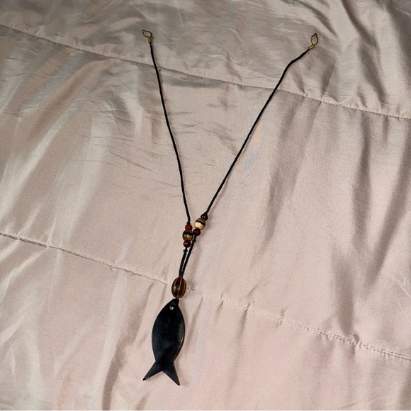 African Fish Necklace - Picture 4 of 7